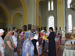 Прихожане Свято-Троицкого храма в Кантемировке молились святым благоверным князьям Петру и Февронии