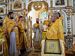 Правящий Архиерей возглавил престольное торжество храма во имя святителя Антония, архиепископа Воронежского и Задонского, в селе Александровка
