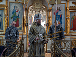 В пятницу первой седмицы Великого поста Глава Россошанской епархии совершил Литургию Преждеосвященных Даров в храме Вознесения Господня города Калач