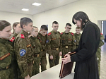 В Острогожском филиале Горожанского казачьего кадетского корпуса проведено занятие по случаю празднования Дня православной книги