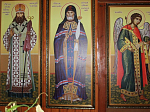 Великопостное богослужение и освящение новых икон для иконостаса в Покровском храме с. Лозовое