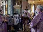 В Неделю Торжества Православия Преосвященнейший епископ Дионисий совершил Литургию в Ильинском кафедральном соборе