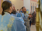 Правящий Архиерей совершил Божественную литургию в храме Покрова Пресвятой Богородицы села Осиковка Кантемировского района