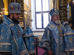 Епископ Россошанский и Острогожский Андрей сослужил Главе Воронежской митрополии в день престольного праздника Знаменского кафедрального собора г. Борисоглебска