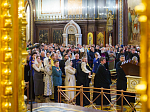 Епископ Россошанский и Острогожский Дионисий с сонмом архиереев Московского Патриархата сослужил Святейшему Патриарху Московскому и всея Руси Кириллу