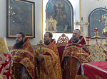 Епископ Дионисий совершил Божественную литургию в храме святого мученика Иоанна Воина г. Богучар