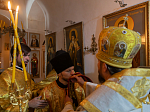 Глава Россошанской епархии 28 июля, в день памяти святого равноапостольного князя Владимира, посетил Белогорский Воскресенский монастырь
