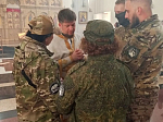 В храме Всемилостивого Спаса города Россошь за богослужением молились участники специальной военной операции