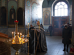 В Александро-Невском храме совершена литургия Преждеосвященных Даров
