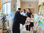 Воспитанницы воскресной школы имени архиепископа Серафима (Соболева) города Богучара приняли участие в конкурсе «Мы рисуем Божий мир»