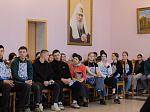 Епископ Россошанский и Острогожский Дионисий принял участие в мастер-классе по изготовлению «жаворонков»