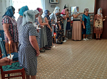 Состоялась первая встреча настоятеля Михайло-Архангельского храма г. Острогожска с жителями села Волошино