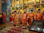 Соборное пасхальное богослужение Архипастырей и клириков епархий Воронежской митрополии совершено в Покровском соборе г. Воронежа