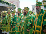 В день памяти преподобного Сергия Радонежского епископ Дионисий сослужил Предстоятелю Русской Православной Церкви за Литургией в Троице-Сергиевой лавре
