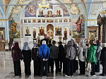 Для учащихся Заброденской школы организовали познавательную экскурсию в храм Успения Пресвятой Богородицы города Калач
