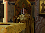 В Неделю 16-ю по Пятидесятнице епископ Дионисий возглавил воскресное богослужение в Свято-Ильинском кафедральном соборе города Россошь