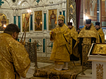 Епископ Россошанский и Острогожский Дионисий совершил всенощное бдение в канун воскресного дня