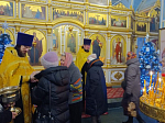 В соборном храме святителя Тихона Задонского города Острогожска совершили благодарственный молебен в канун Новолетия