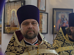 В понедельник третьей седмицы Великого поста Правящий Архиерей совершил Литургию Преждеосвященных Даров в храме святителя Митрофана Воронежского села Верхний Мамон