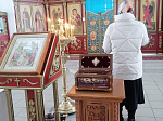 Ковчег с башмачком святителя Спиридона Тримифунтского посетил приходы Россошанского благочиния