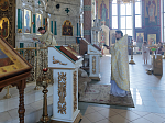 Глава Россошанской епархии совершил Божественную литургию в Свято-Ильинском кафедральном соборе города Россошь