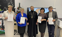 Помощник благочинного Калачеевского церковного округа принял участие в совещании директоров школ Воробьевского района