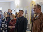 В пятницу 3-й седмицы Великого поста епископ Дионисий совершил Литургию Преждеосвященных Даров в Троицком храме с. Елизаветовка