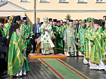 В день памяти прп. Сергия Радонежского Правящий Архиерей Россошанской епархии сослужил Предстоятелю Русской Церкви за Литургией в Троице-Сергиевой лавре