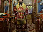 В понедельник Светлой седмицы епископ Дионисий совершил Литургию в храме Покрова Пресвятой Богородицы города Павловска