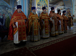 В субботу Светлой седмицы епископ Дионисий совершил Литургию в храме Успения Пресвятой Богородицы города Калач