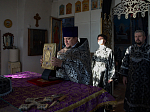 В пятницу первой седмицы Великого поста Глава Россошанской епархии совершил Литургию Преждеосвященных Даров в храме Вознесения Господня города Калач