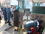 Паломники из Верхнемамонского района поклонились Великой святыне в Благовещенском соборе г. Воронеж