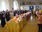 Заупокойное богослужение в Свято-Митрофановском храме
