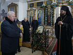 Епископ Россошанский и Острогожский Дионисий возглавил праздничное богослужение в храме святого мученика Иоанна Воина города Богучара