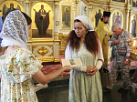 В Тихоновском соборном храме города Острогожска торжественным богослужением отметили праздник Крещения Руси