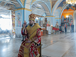 Епископ Россошанский и Острогожский Дионисий совершил Божественную литургию в храме Успения Пресвятой Богородицы г. Калач