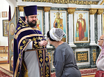 В Казанском храме города Павловска молитвенно отметили праздник Воздвижения Креста Господня