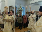 В Неделю по Рождестве Христовом Правящий Архиерей совершил Божественную литургию в храме иконы Божией Матери «Казанская» пгт. Каменка