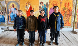 В храме пророка Божия Илии села Ильинка Калачеевского благочиния прошел субботник в рамках акции «Пасха в каждом храме»