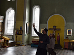 Встреча в Свято-Троицком храме накануне Дня православной молодёжи