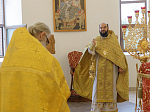 В Неделю 8-ю по Пятидесятнице епископ Дионисий совершил Божественную литургию в Воскресенском соборе Белогорского мужского монастыря