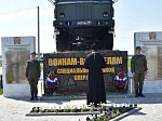 В Кантемировке состоялось открытие памятника воинам автомобилистам участникам специальной военной операции