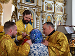 Правящий Архиерей возглавил престольное торжество храма во имя святителя Антония, архиепископа Воронежского и Задонского, в селе Александровка