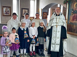 В селе Галиевка священнослужитель поздравил детей воскресной школы с праздником Рождества Христова