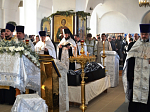 Епископ Россошанский и Острогожский Дионисий совершил отпевание новопреставленного иеромонаха Антония (Зубова)