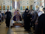 В Неделю 2-ю Великого поста Преосвященнейший епископ Дионисий совершил Литургию свт. Василия Великого в Свято-Ильинском кафедральном соборе города Россошь