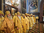 Епископ Россошанский и Острогожский Дионисий сослужил Предстоятелю Русской Православной Церкви в Храме Христа Спасителя в Москве