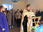 В селе Волошино Острогожского благочиния совершен чин Великого освящения воды
