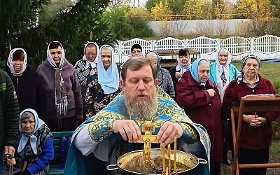 Престольный праздник в Покровском храме слободы Шапошниковка 
