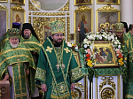 Епископ Россошанский и Острогожский Дионисий принял участие в торжественном богослужении в обители князя Даниила Московского